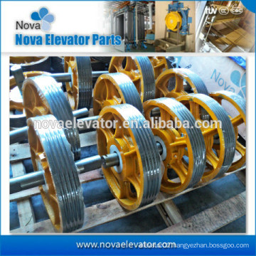 Elevator Cast Iron Pulley/Lift Cast Iron Pulley Sheave/Cast Iron Deflector Sheave